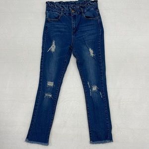 Black Label C’est Toi Paper Bag jeans sz 30/9